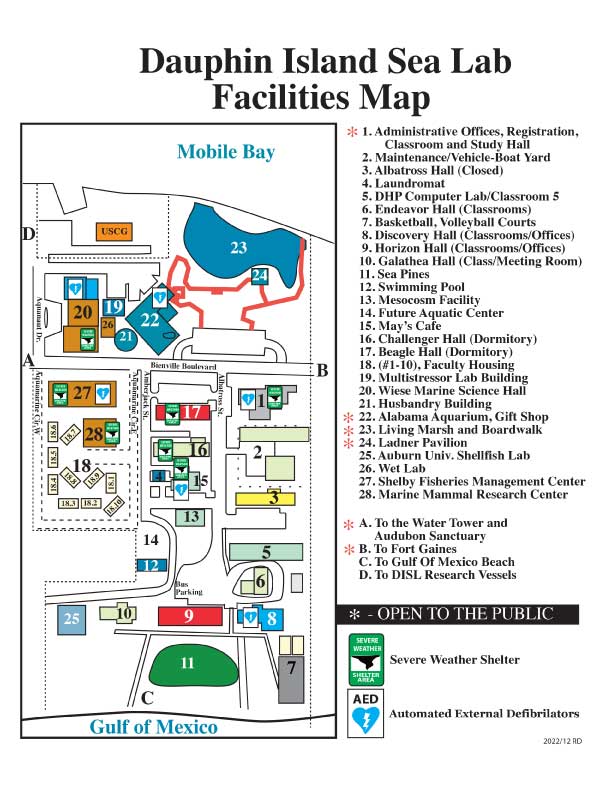 Facilities Dauphin Island Sea Lab