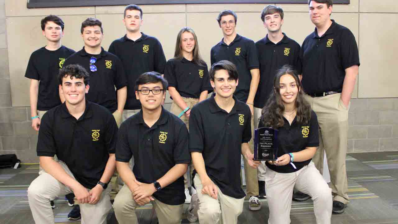 Pensacola Catholic High School Crubotics team