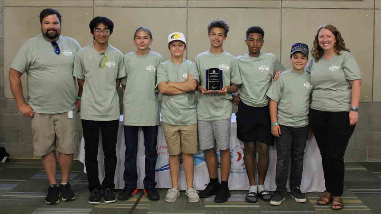 Tyndall Academy Aquabotix team