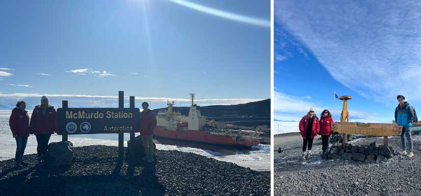 Lab photo of the Kiel Reese Lab both at McMurdo Station (U.S.) and Scott Base (N.Z.)